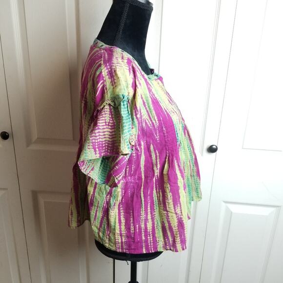 COPY - Rebecca Minkoff top size small colorful v … - Picture 5 of 8